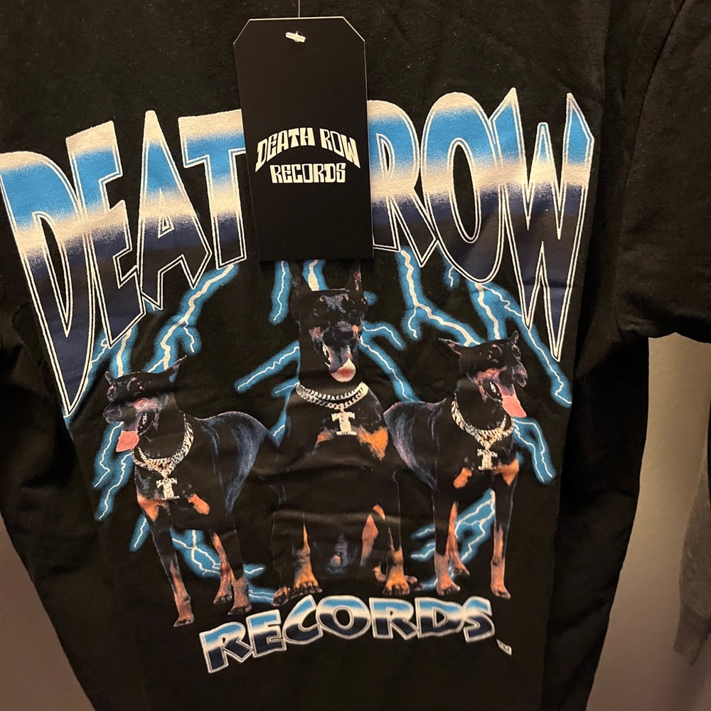 Small Death Row Records Tee-Shirt, Brand New